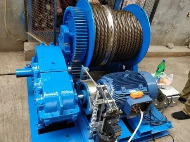 3 Phase Electric Winch Machine Cap- 80 Ton Manufacturer,supplier in India